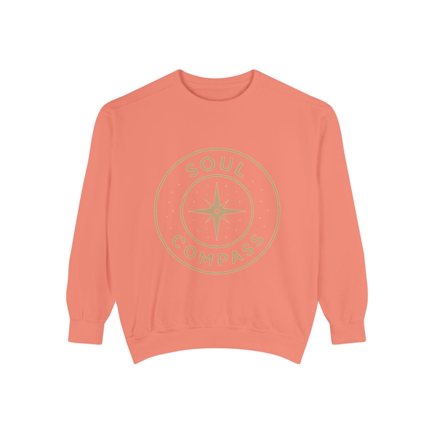 Soul Compass Sweatshirt, Unisex Cozy Gift, Mindfulness Apparel, Adventure Top, Inspirational Clothing