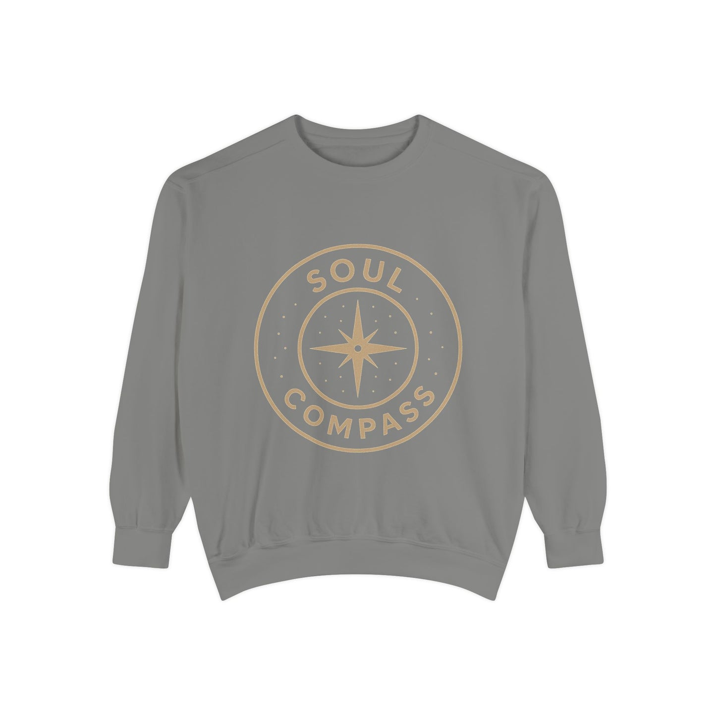 Soul Compass Sweatshirt, Unisex Cozy Gift, Mindfulness Apparel, Adventure Top, Inspirational Clothing