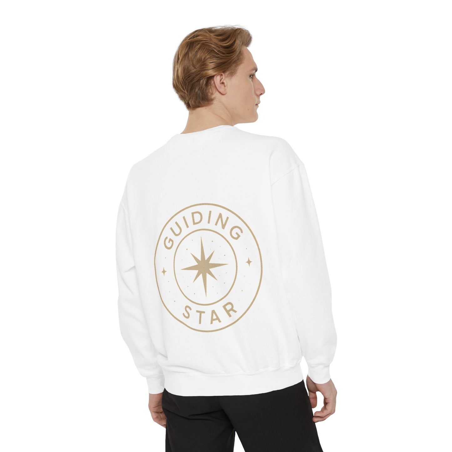 Guiding Star Sweatshirt | Cozy Unisex Sweatshirt for Stargazers | Ideal Gift for Inspiration, Motivation, Birthdays, & Celebrations