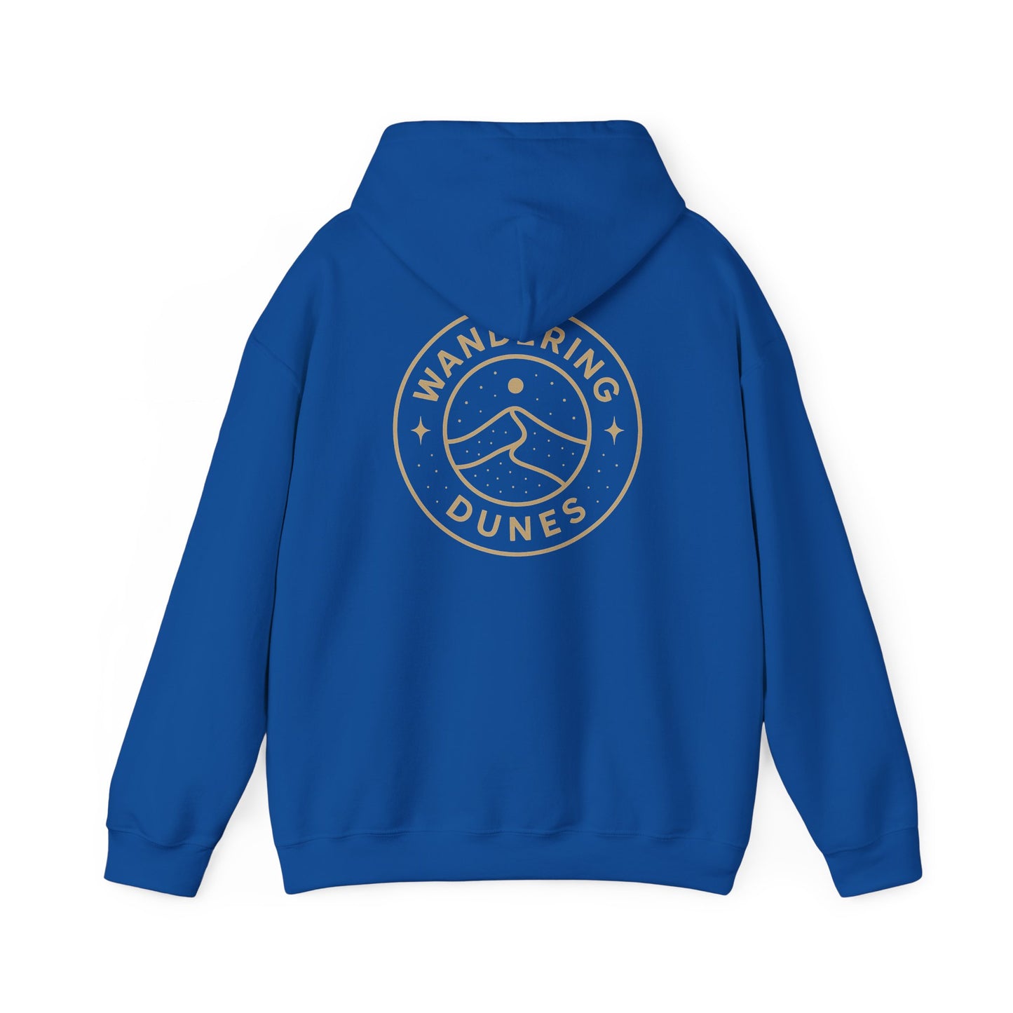 Wandering Dunes Hoodie - Cozy Unisex Sweatshirt for Adventurers, Perfect for Camping, Travel, Gifts, or Everyday Wear