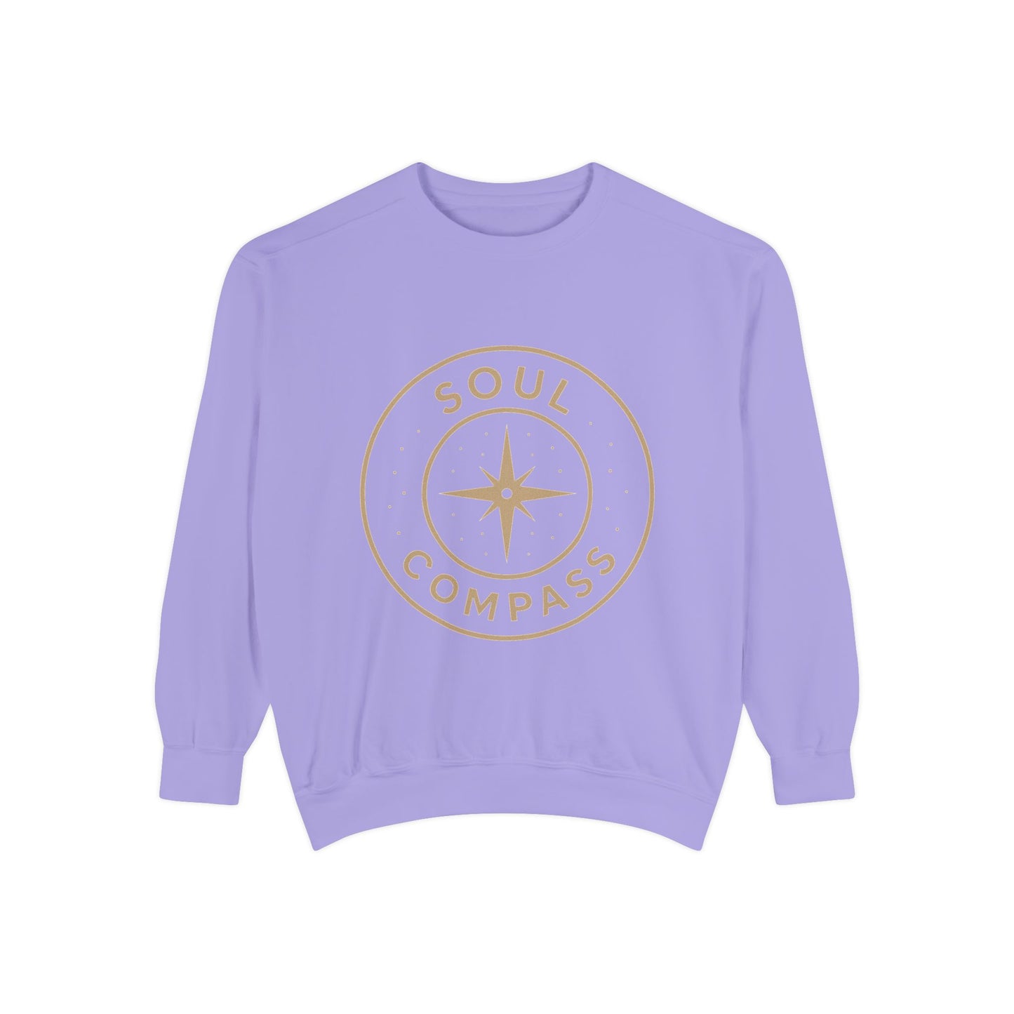 Soul Compass Sweatshirt, Unisex Cozy Gift, Mindfulness Apparel, Adventure Top, Inspirational Clothing