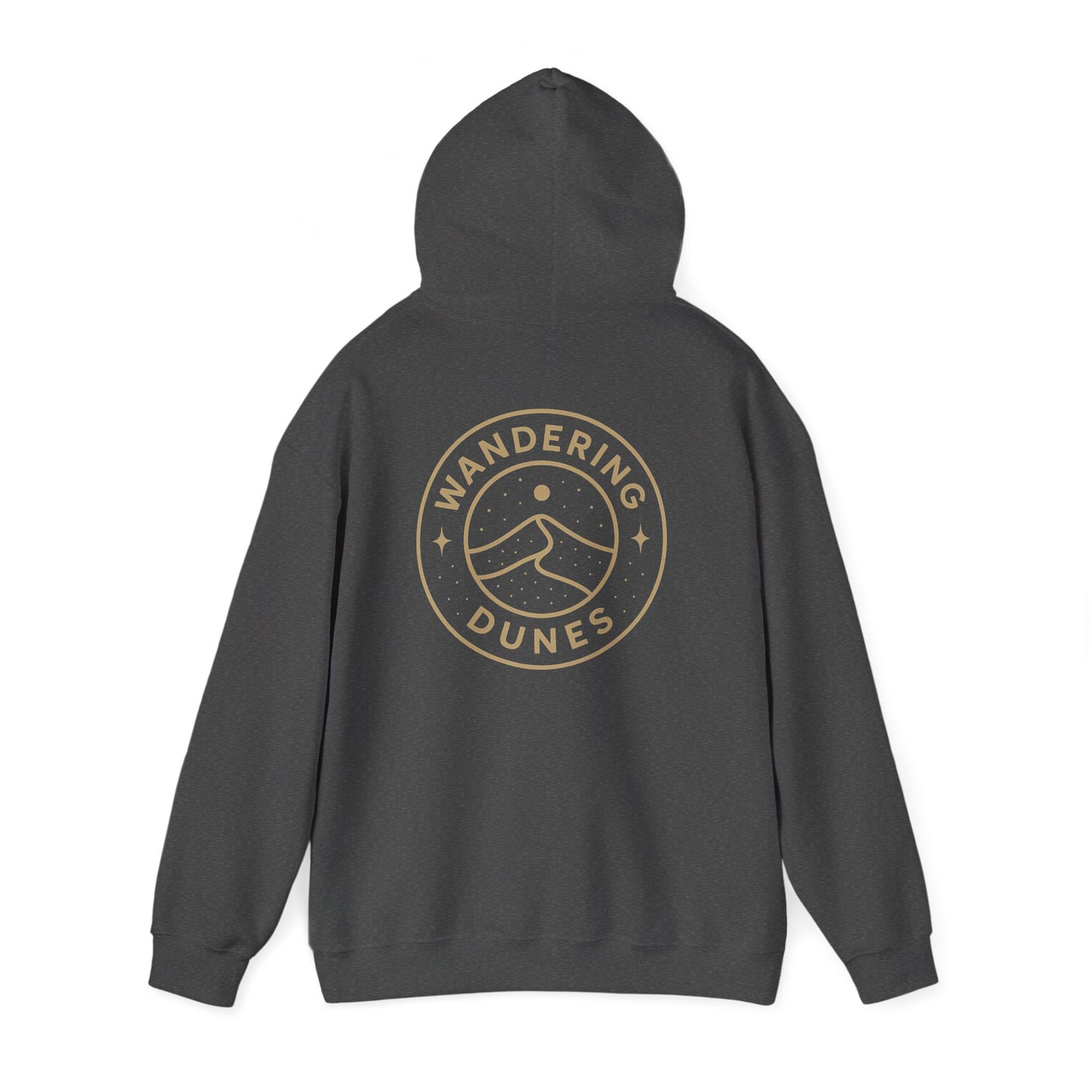 Wandering Dunes Hoodie - Cozy Unisex Sweatshirt for Adventurers, Perfect for Camping, Travel, Gifts, or Everyday Wear