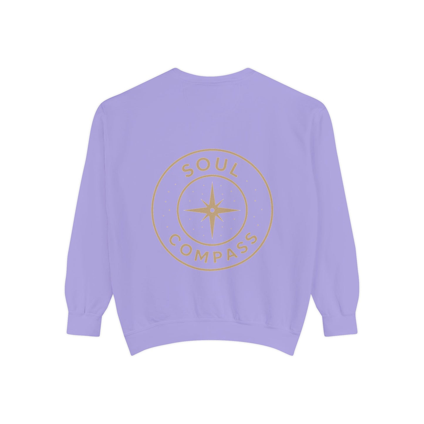 Soul Compass Sweatshirt, Unisex Cozy Gift, Mindfulness Apparel, Adventure Top, Inspirational Clothing