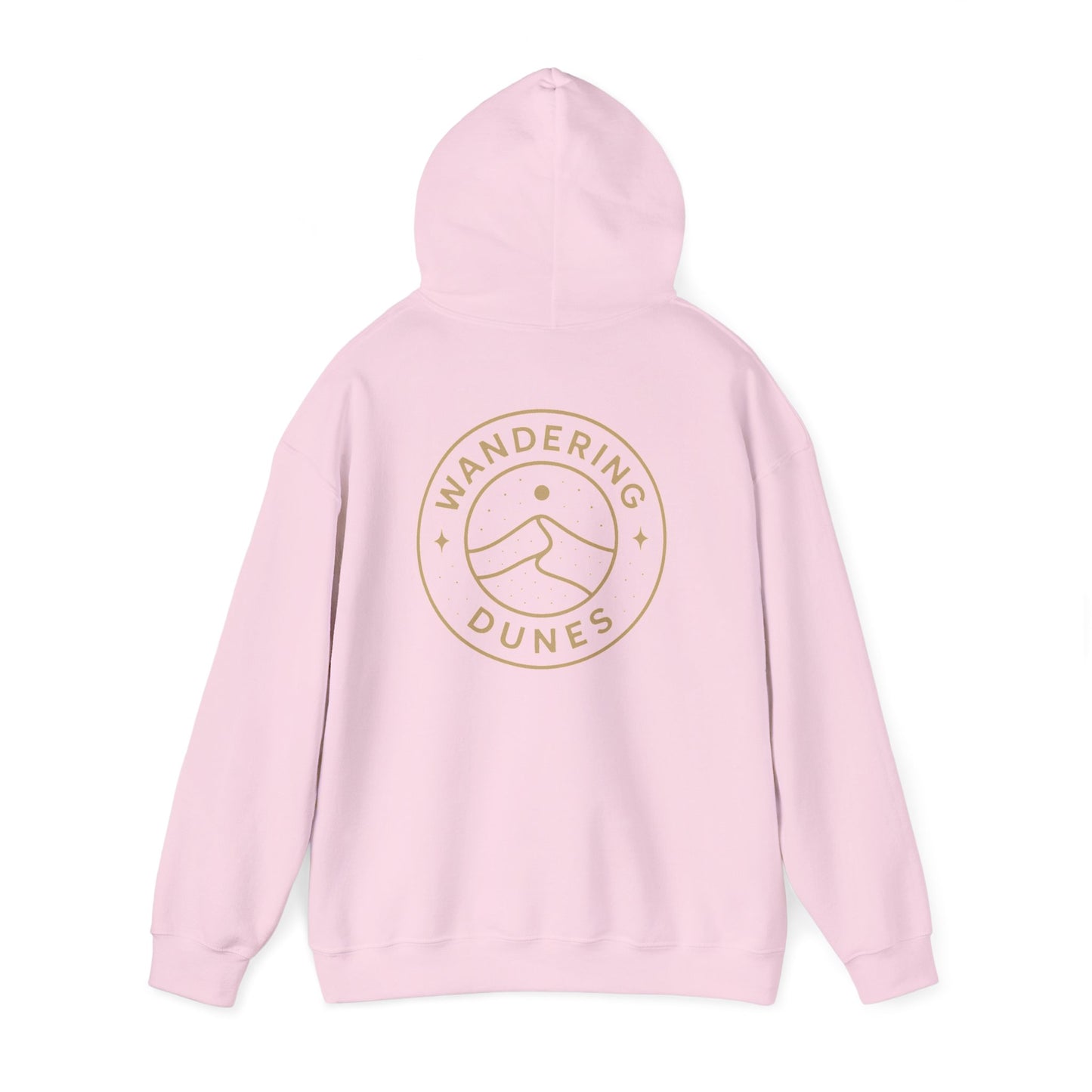 Wandering Dunes Hoodie - Cozy Unisex Sweatshirt for Adventurers, Perfect for Camping, Travel, Gifts, or Everyday Wear