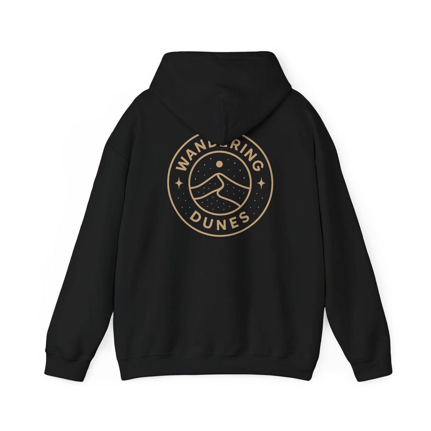 Wandering Dunes Hoodie - Cozy Unisex Sweatshirt for Adventurers, Perfect for Camping, Travel, Gifts, or Everyday Wear