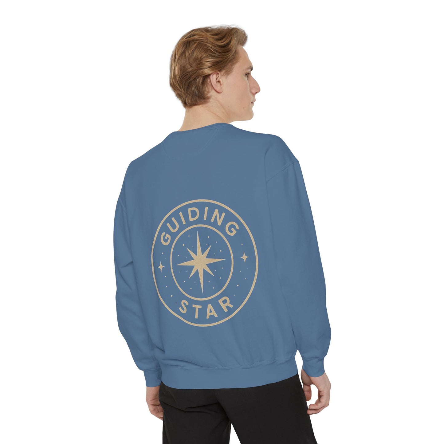 Guiding Star Sweatshirt | Cozy Unisex Sweatshirt for Stargazers | Ideal Gift for Inspiration, Motivation, Birthdays, & Celebrations