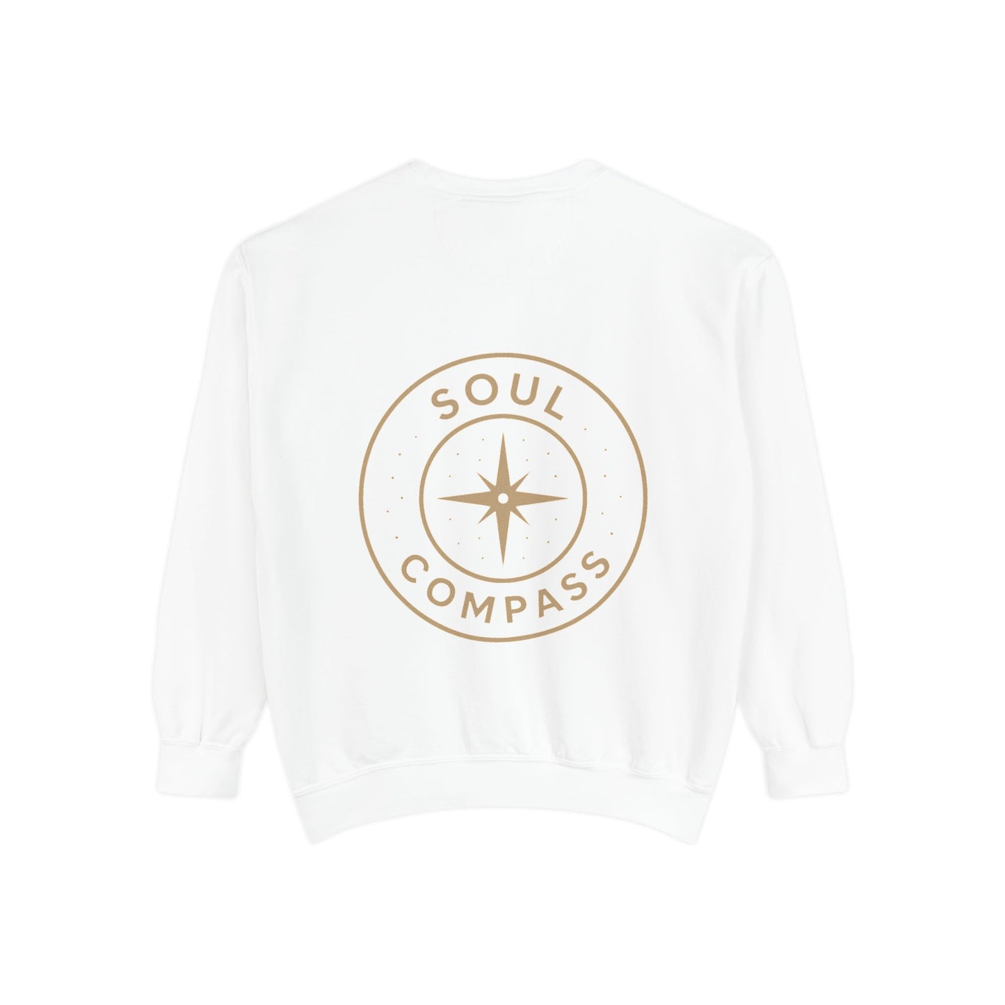 Soul Compass Sweatshirt, Unisex Cozy Gift, Mindfulness Apparel, Adventure Top, Inspirational Clothing