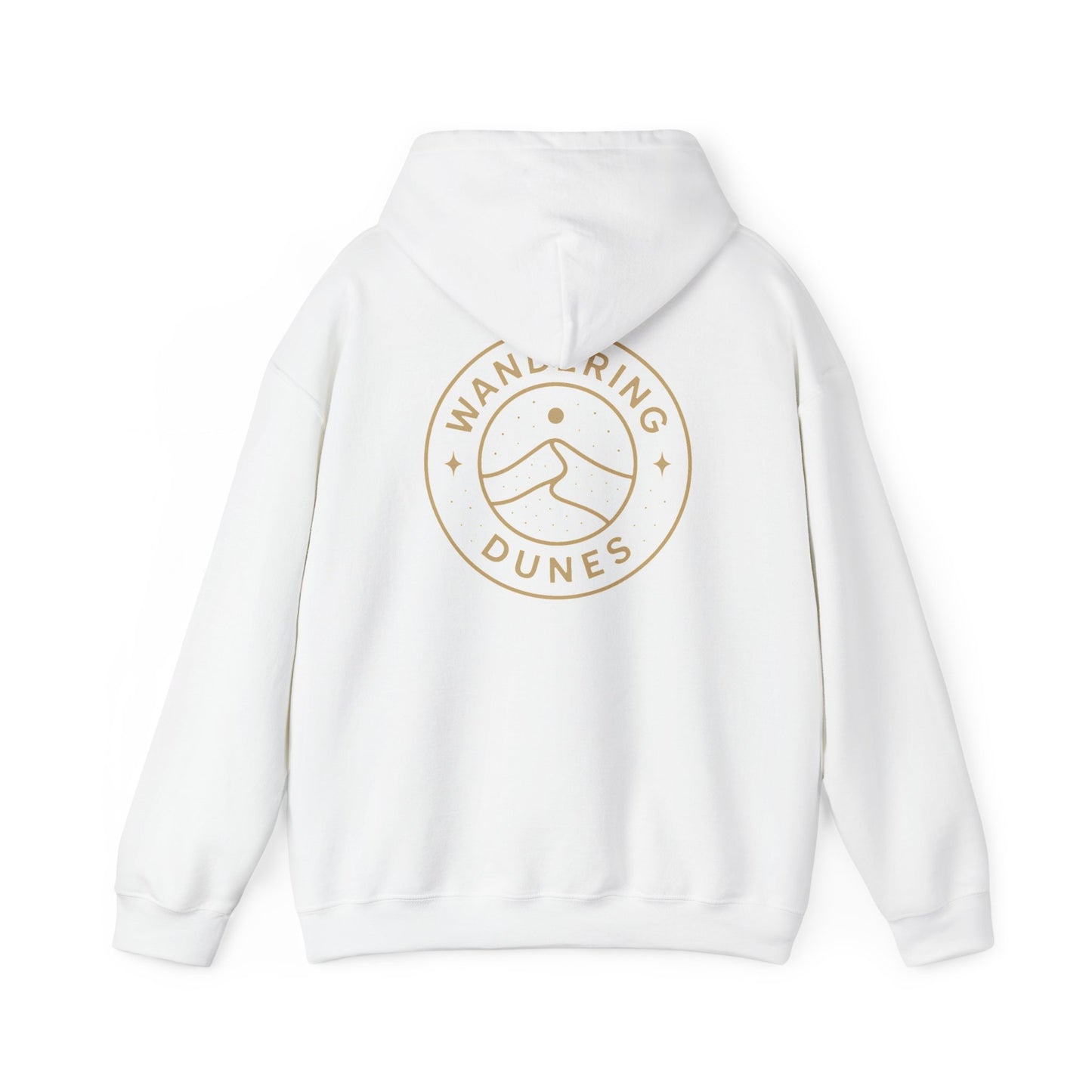 Wandering Dunes Hoodie - Cozy Unisex Sweatshirt for Adventurers, Perfect for Camping, Travel, Gifts, or Everyday Wear
