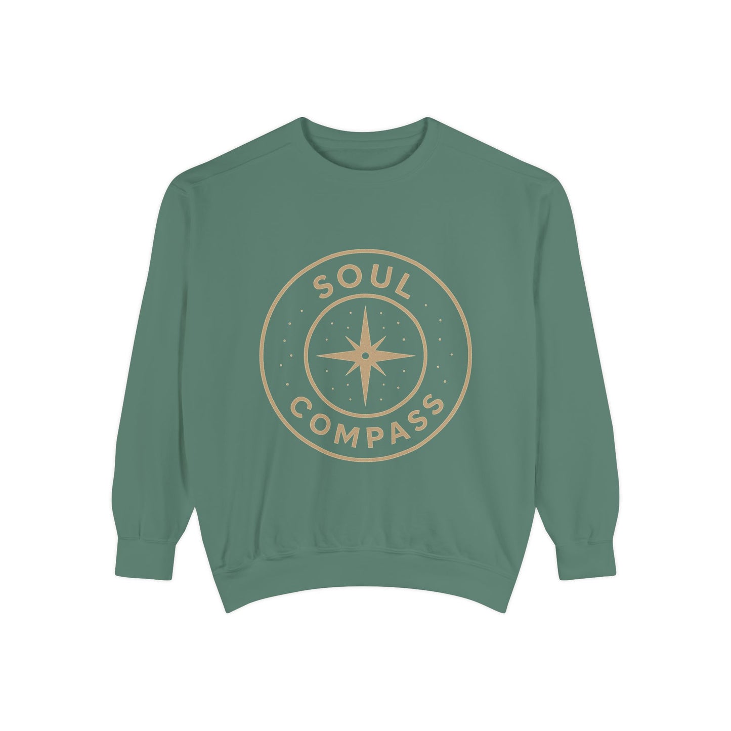 Soul Compass Sweatshirt, Unisex Cozy Gift, Mindfulness Apparel, Adventure Top, Inspirational Clothing