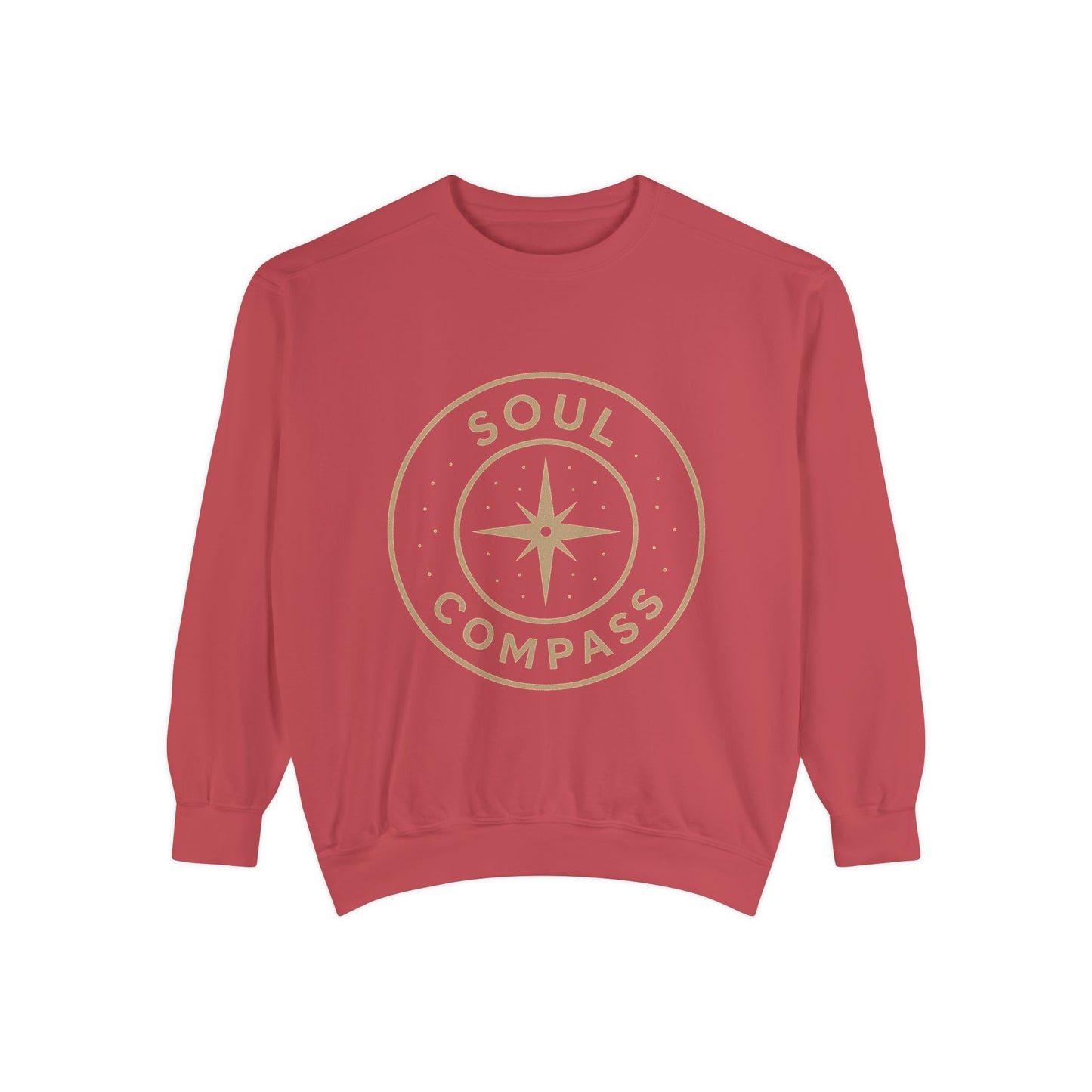 Soul Compass Sweatshirt, Unisex Cozy Gift, Mindfulness Apparel, Adventure Top, Inspirational Clothing