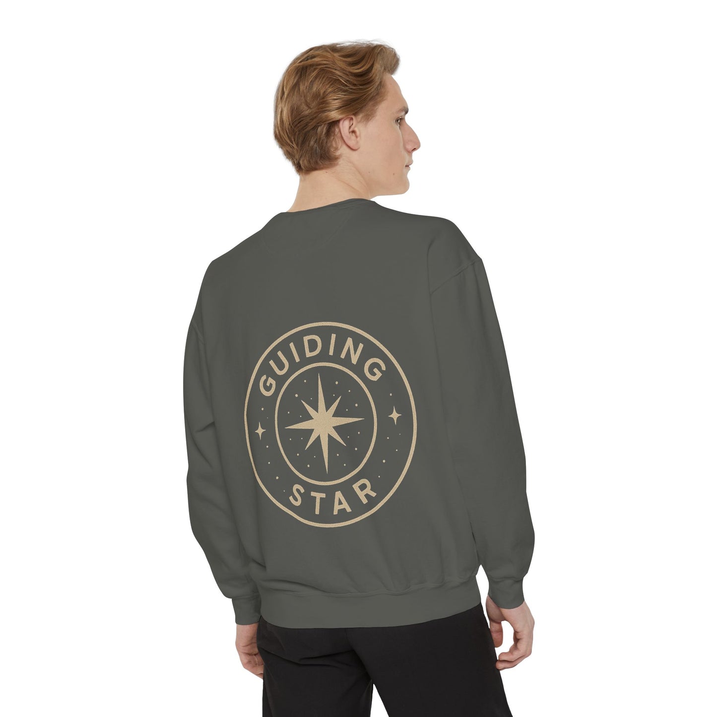 Guiding Star Sweatshirt | Cozy Unisex Sweatshirt for Stargazers | Ideal Gift for Inspiration, Motivation, Birthdays, & Celebrations