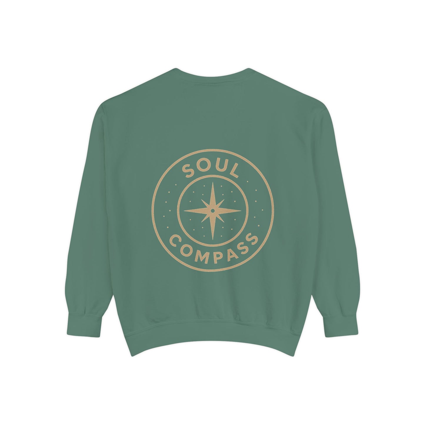 Soul Compass Sweatshirt, Unisex Cozy Gift, Mindfulness Apparel, Adventure Top, Inspirational Clothing