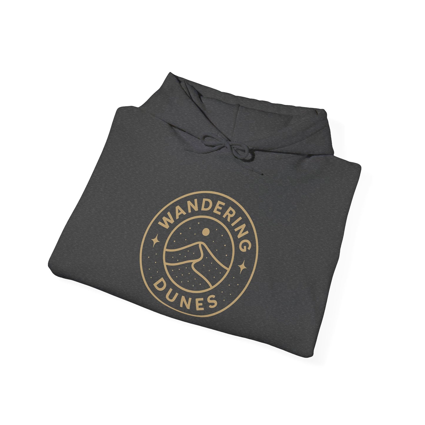 Wandering Dunes Hoodie - Cozy Unisex Sweatshirt for Adventurers, Perfect for Camping, Travel, Gifts, or Everyday Wear