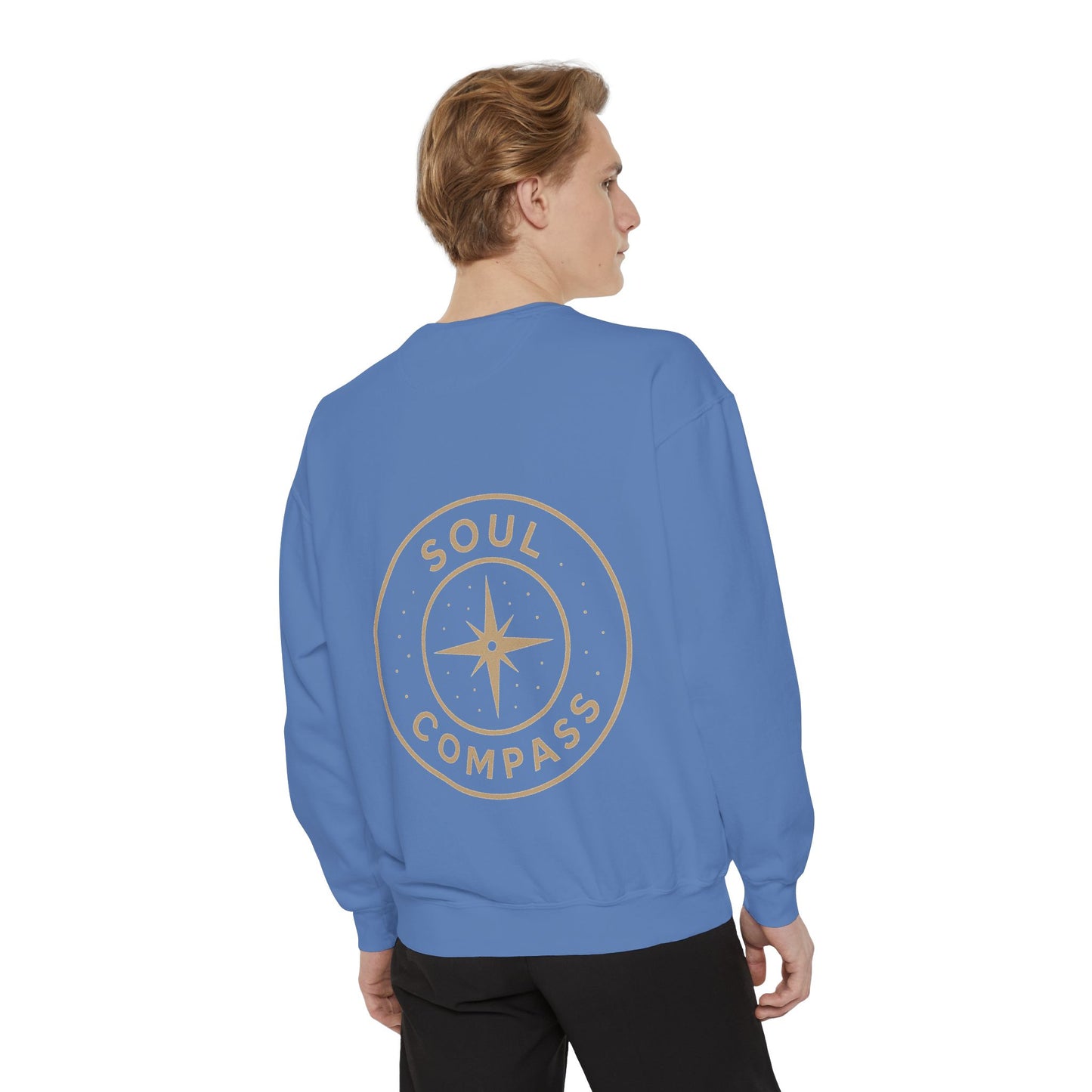 Soul Compass Sweatshirt, Unisex Cozy Gift, Mindfulness Apparel, Adventure Top, Inspirational Clothing
