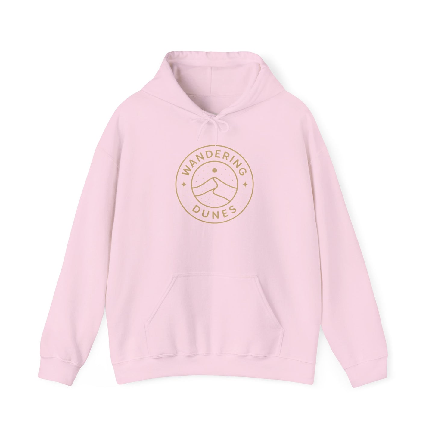 Wandering Dunes Hoodie - Cozy Unisex Sweatshirt for Adventurers, Perfect for Camping, Travel, Gifts, or Everyday Wear