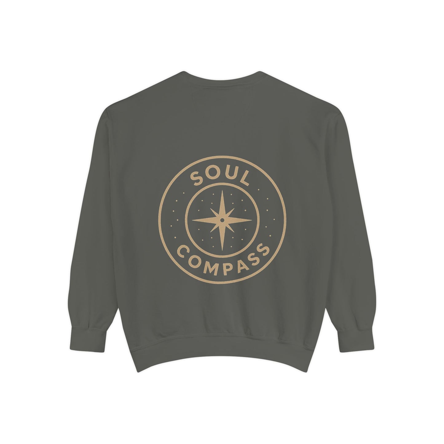 Soul Compass Sweatshirt, Unisex Cozy Gift, Mindfulness Apparel, Adventure Top, Inspirational Clothing