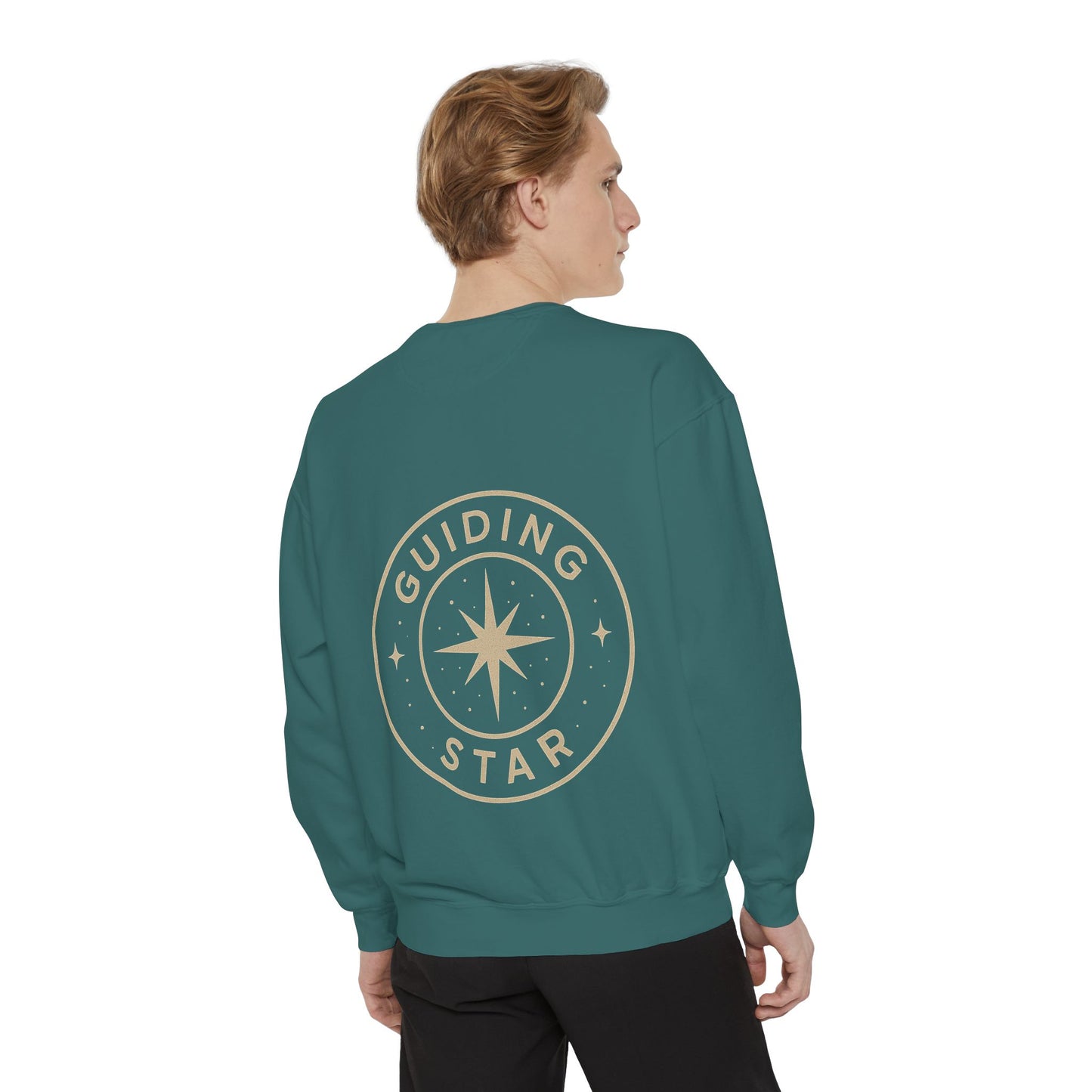 Guiding Star Sweatshirt | Cozy Unisex Sweatshirt for Stargazers | Ideal Gift for Inspiration, Motivation, Birthdays, & Celebrations
