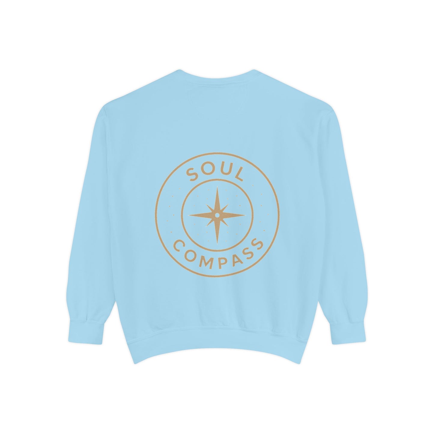 Soul Compass Sweatshirt, Unisex Cozy Gift, Mindfulness Apparel, Adventure Top, Inspirational Clothing