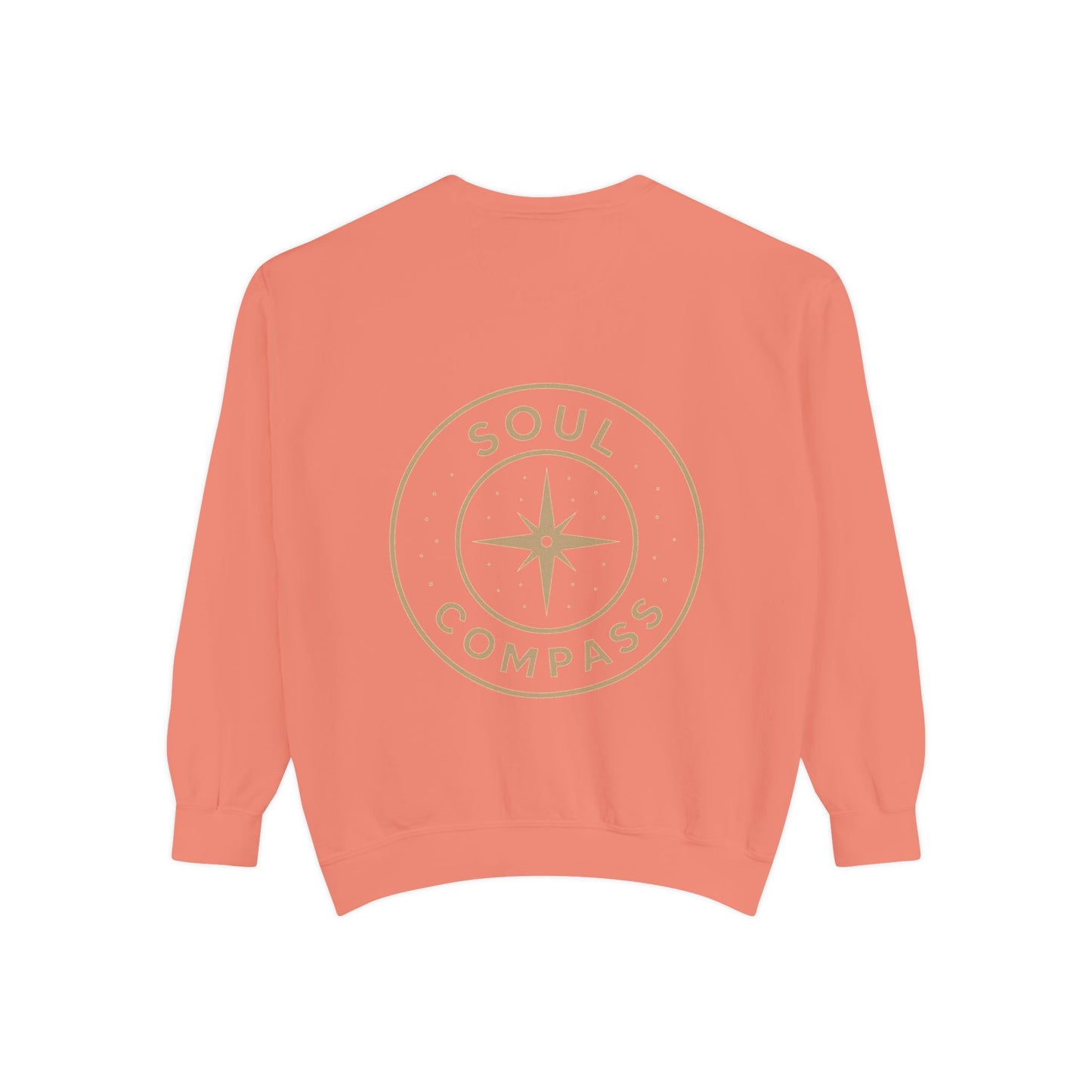 Soul Compass Sweatshirt, Unisex Cozy Gift, Mindfulness Apparel, Adventure Top, Inspirational Clothing