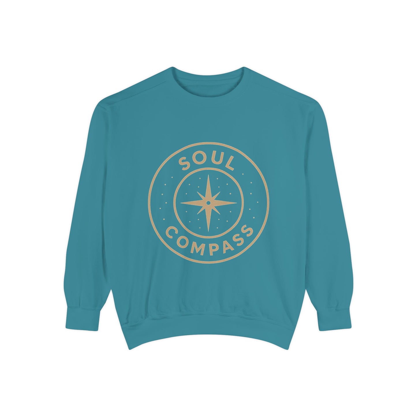 Soul Compass Sweatshirt, Unisex Cozy Gift, Mindfulness Apparel, Adventure Top, Inspirational Clothing