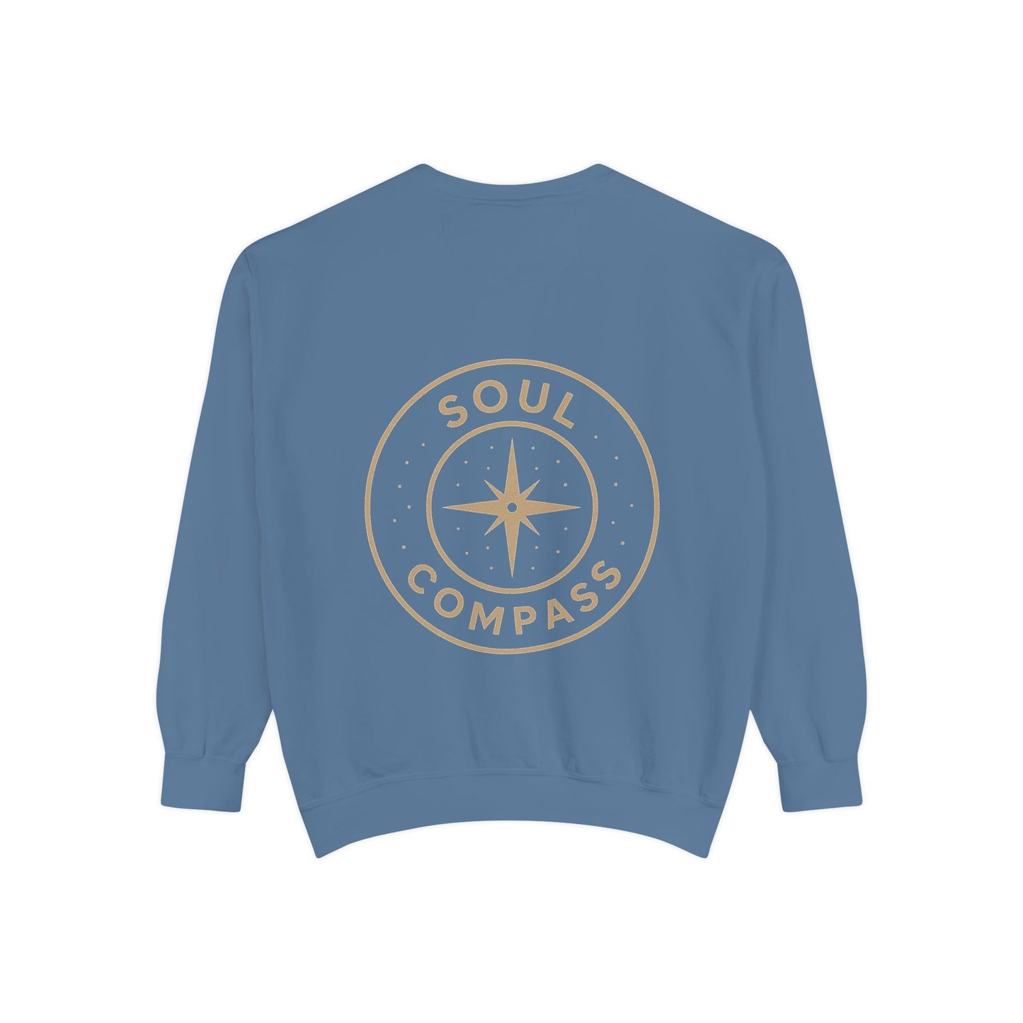 Soul Compass Sweatshirt, Unisex Cozy Gift, Mindfulness Apparel, Adventure Top, Inspirational Clothing