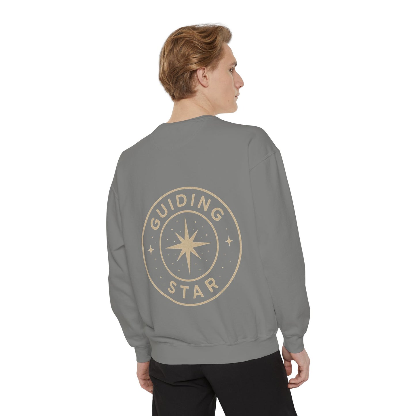 Guiding Star Sweatshirt | Cozy Unisex Sweatshirt for Stargazers | Ideal Gift for Inspiration, Motivation, Birthdays, & Celebrations