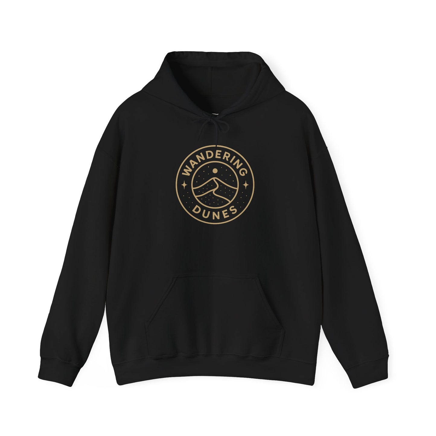 Wandering Dunes Hoodie - Cozy Unisex Sweatshirt for Adventurers, Perfect for Camping, Travel, Gifts, or Everyday Wear
