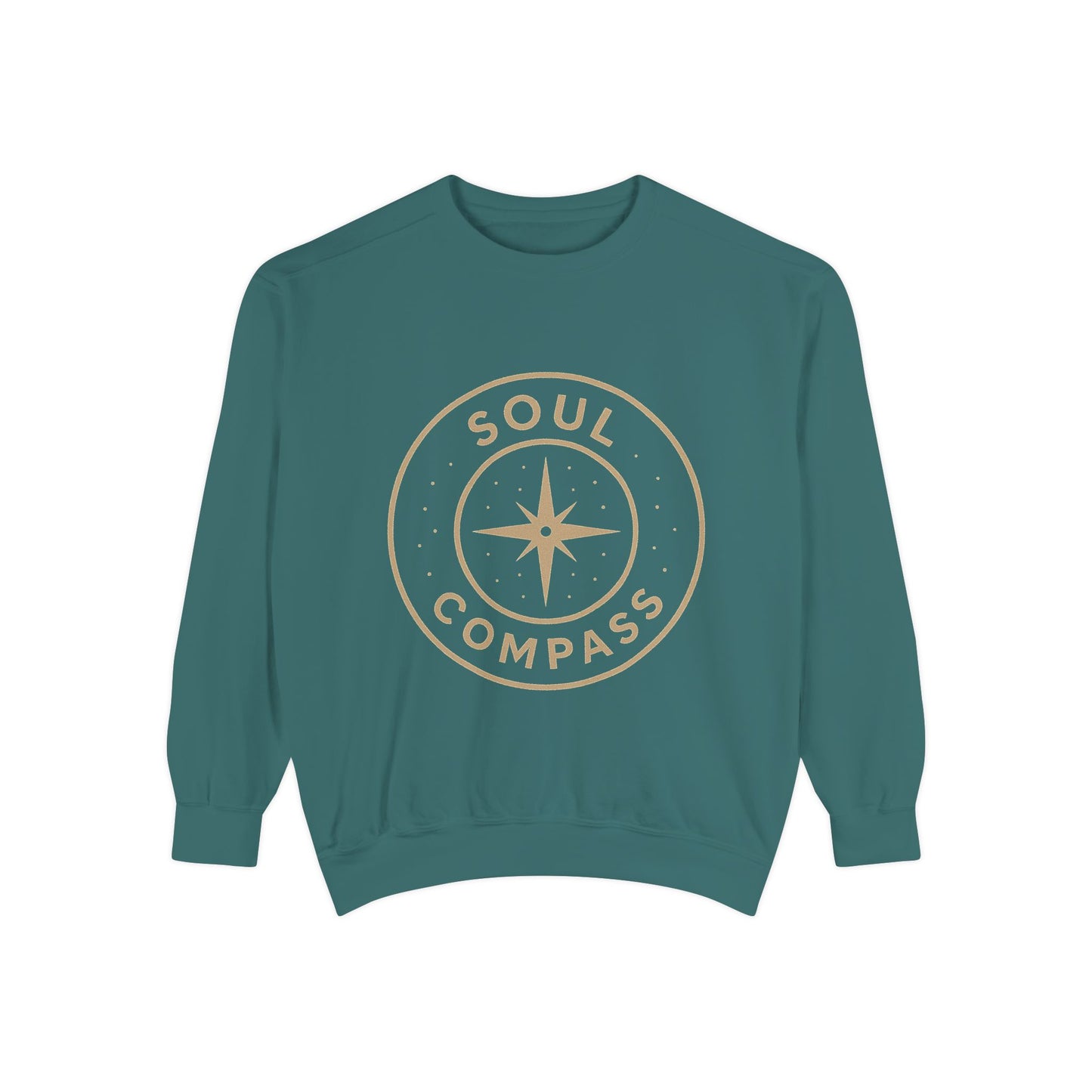 Soul Compass Sweatshirt, Unisex Cozy Gift, Mindfulness Apparel, Adventure Top, Inspirational Clothing