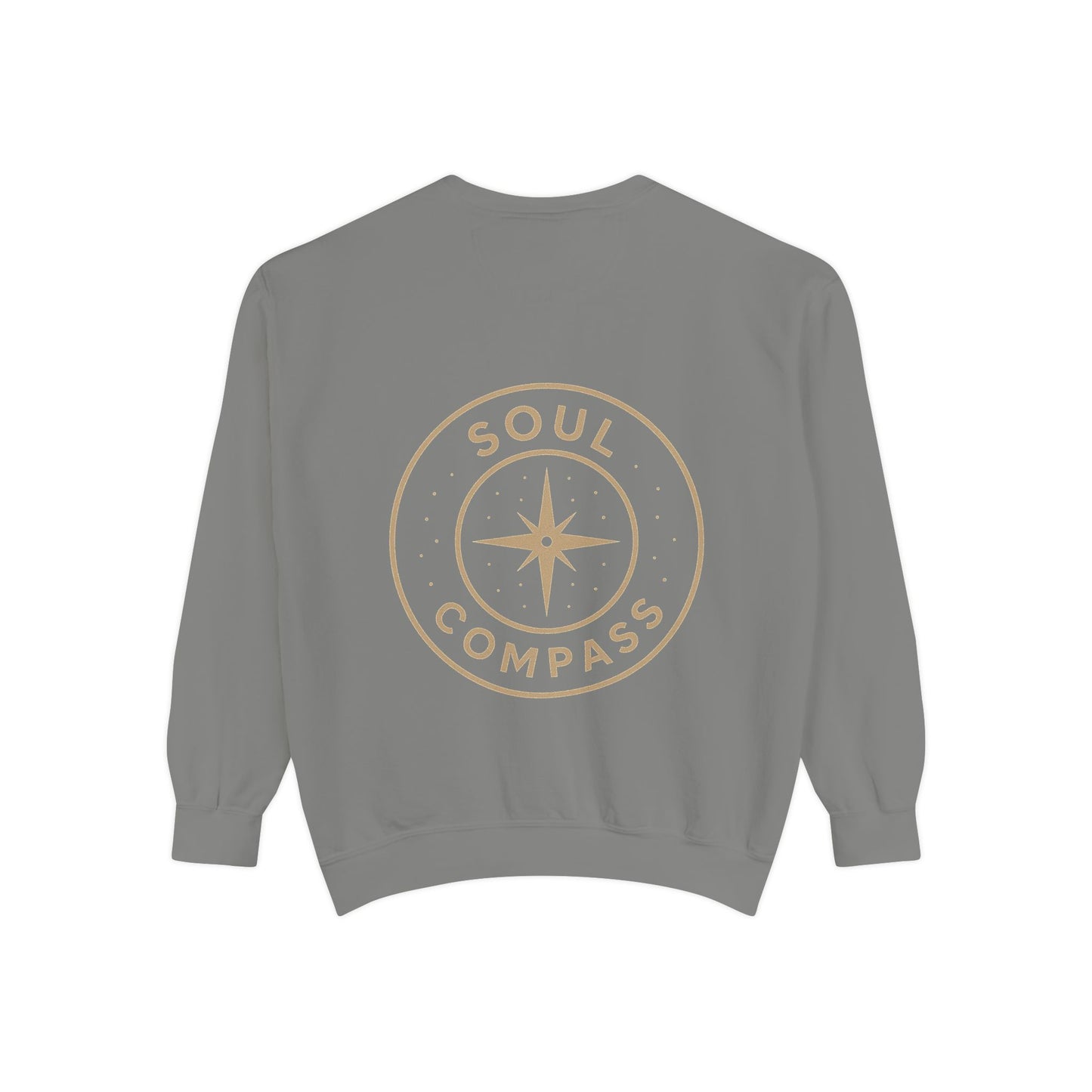 Soul Compass Sweatshirt, Unisex Cozy Gift, Mindfulness Apparel, Adventure Top, Inspirational Clothing