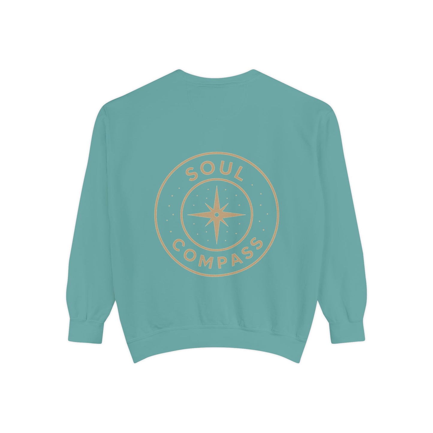 Soul Compass Sweatshirt, Unisex Cozy Gift, Mindfulness Apparel, Adventure Top, Inspirational Clothing