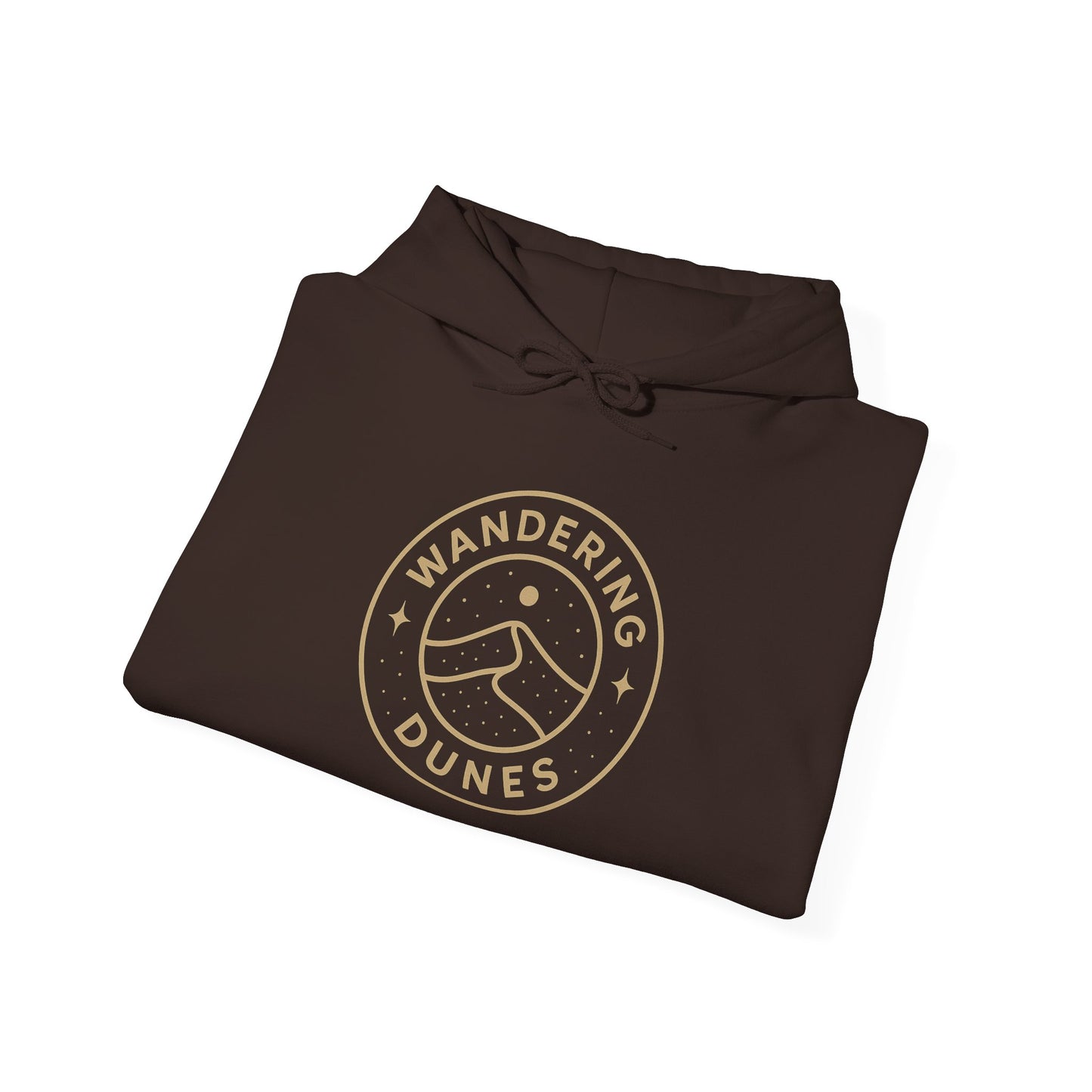 Wandering Dunes Hoodie - Cozy Unisex Sweatshirt for Adventurers, Perfect for Camping, Travel, Gifts, or Everyday Wear