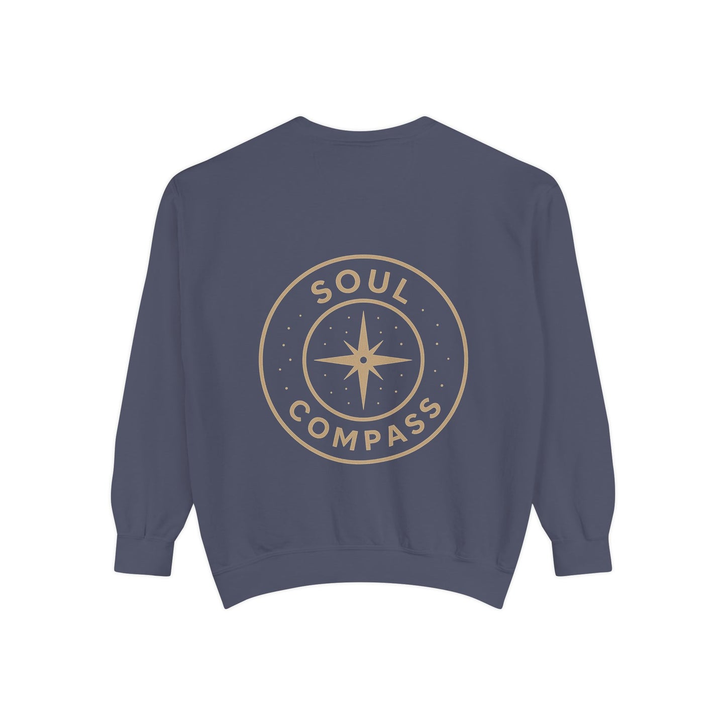 Soul Compass Sweatshirt, Unisex Cozy Gift, Mindfulness Apparel, Adventure Top, Inspirational Clothing