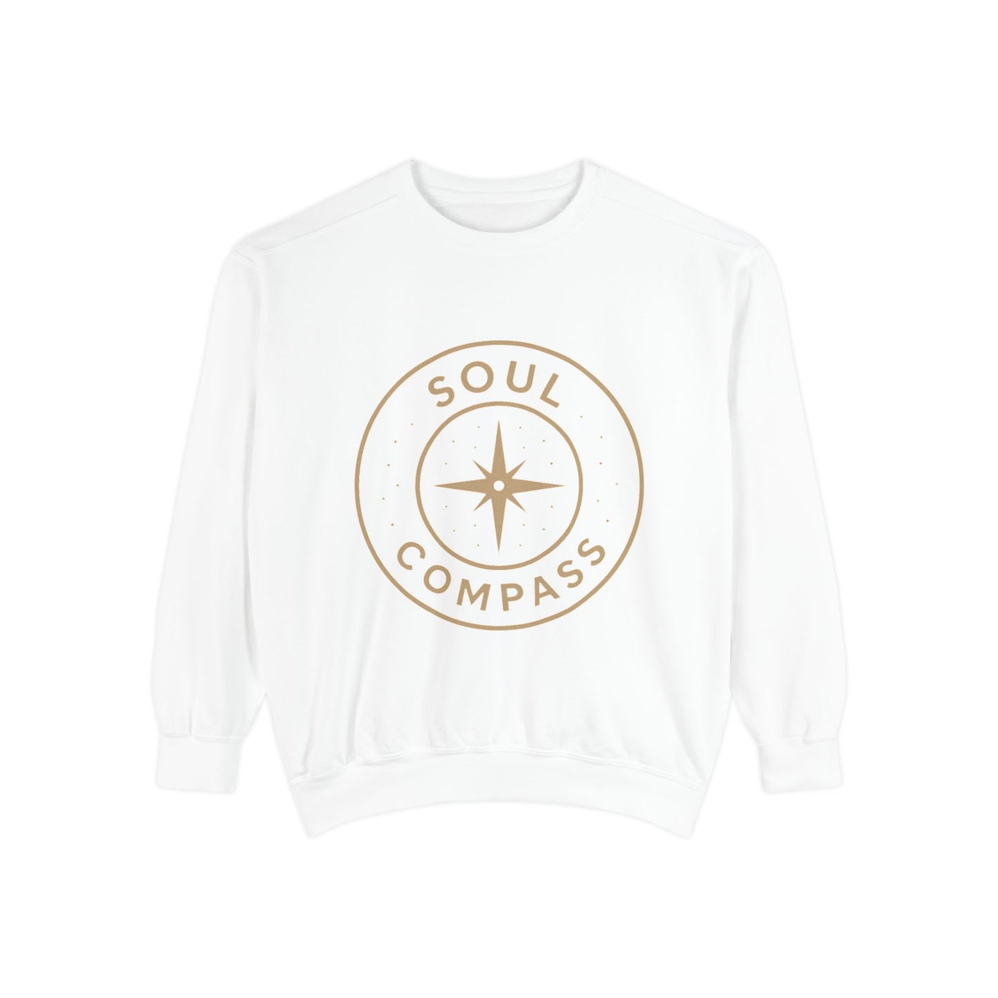 Soul Compass Sweatshirt, Unisex Cozy Gift, Mindfulness Apparel, Adventure Top, Inspirational Clothing