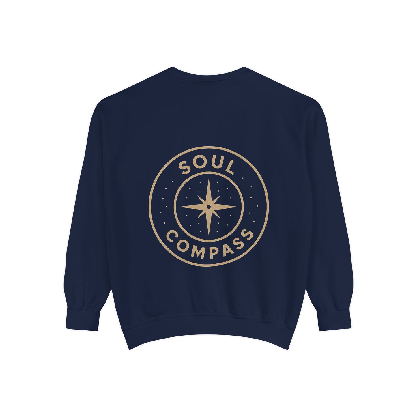 Soul Compass Sweatshirt, Unisex Cozy Gift, Mindfulness Apparel, Adventure Top, Inspirational Clothing