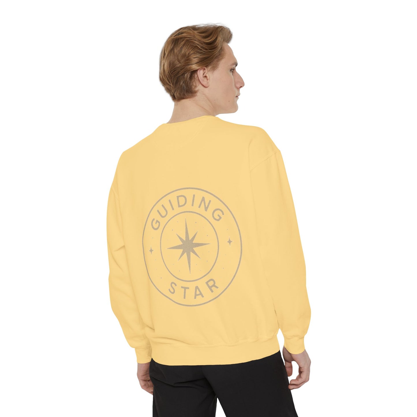 Guiding Star Sweatshirt | Cozy Unisex Sweatshirt for Stargazers | Ideal Gift for Inspiration, Motivation, Birthdays, & Celebrations