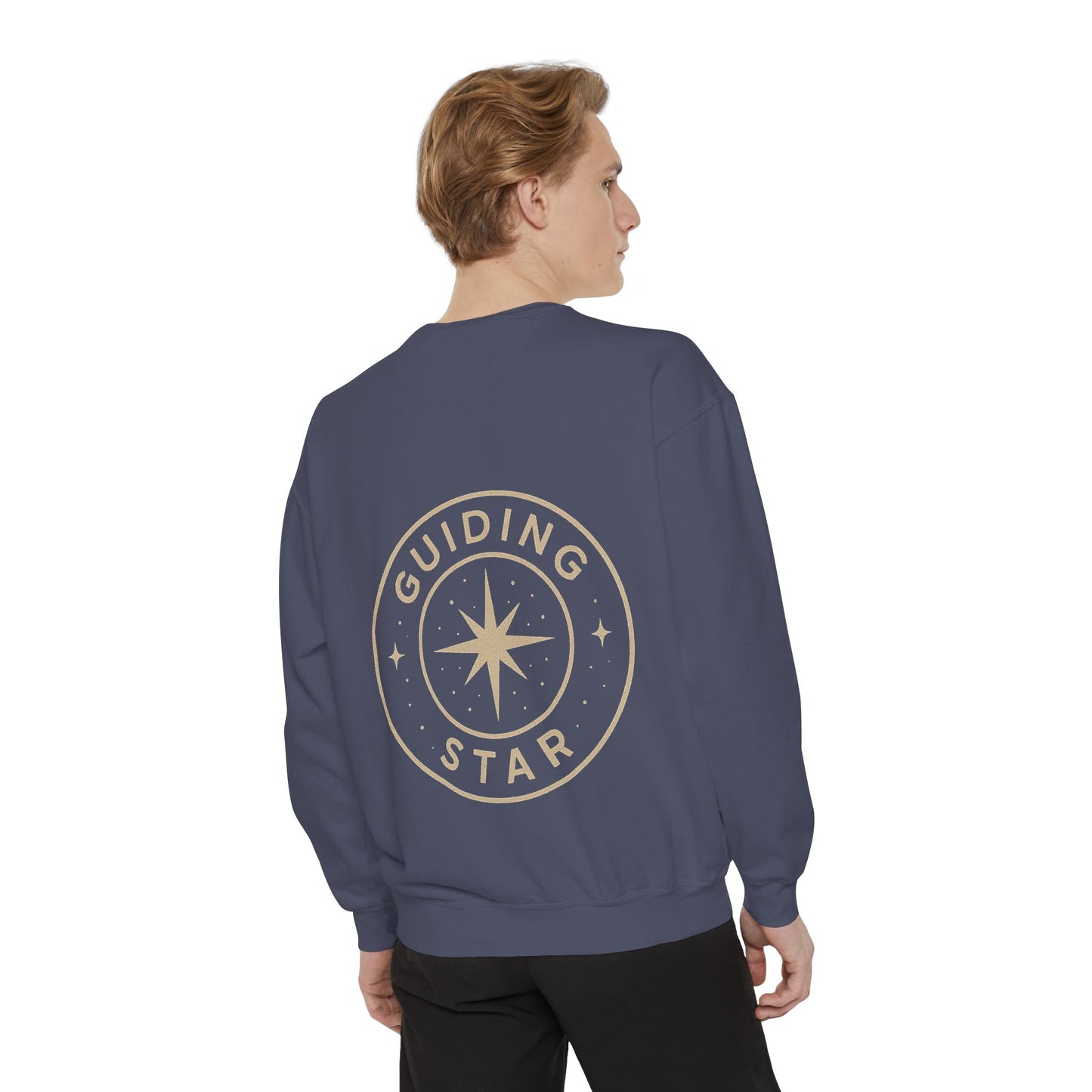 Guiding Star Sweatshirt | Cozy Unisex Sweatshirt for Stargazers | Ideal Gift for Inspiration, Motivation, Birthdays, & Celebrations