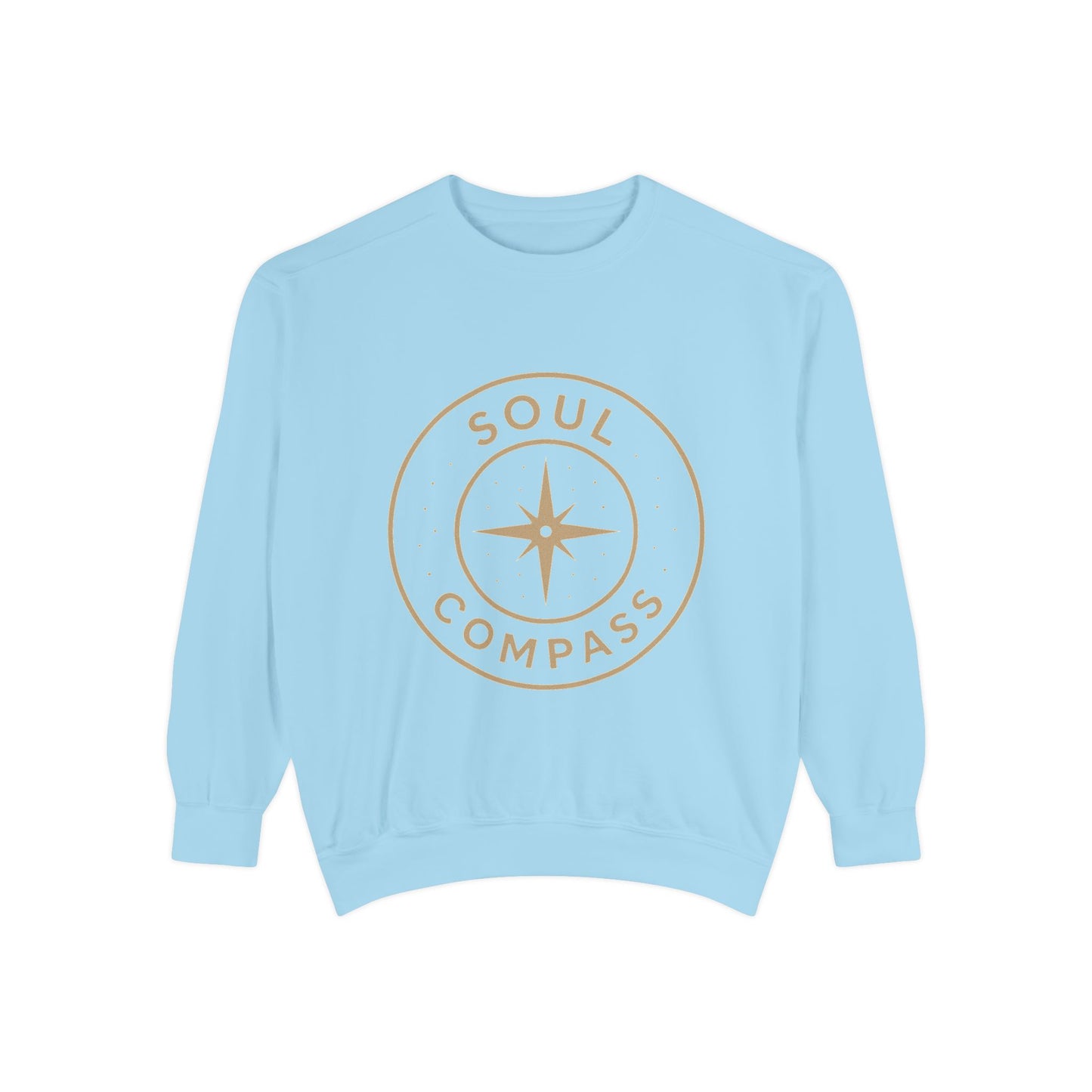Soul Compass Sweatshirt, Unisex Cozy Gift, Mindfulness Apparel, Adventure Top, Inspirational Clothing