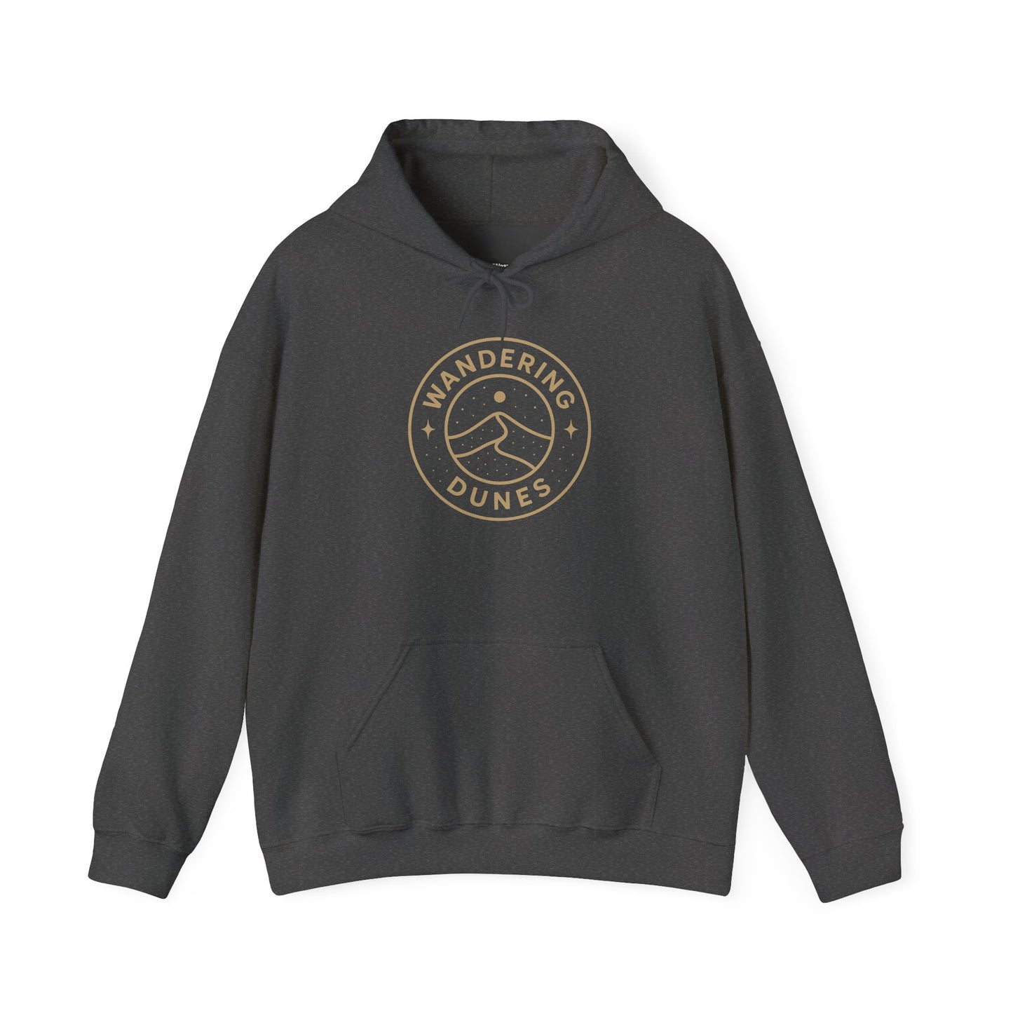 Wandering Dunes Hoodie - Cozy Unisex Sweatshirt for Adventurers, Perfect for Camping, Travel, Gifts, or Everyday Wear