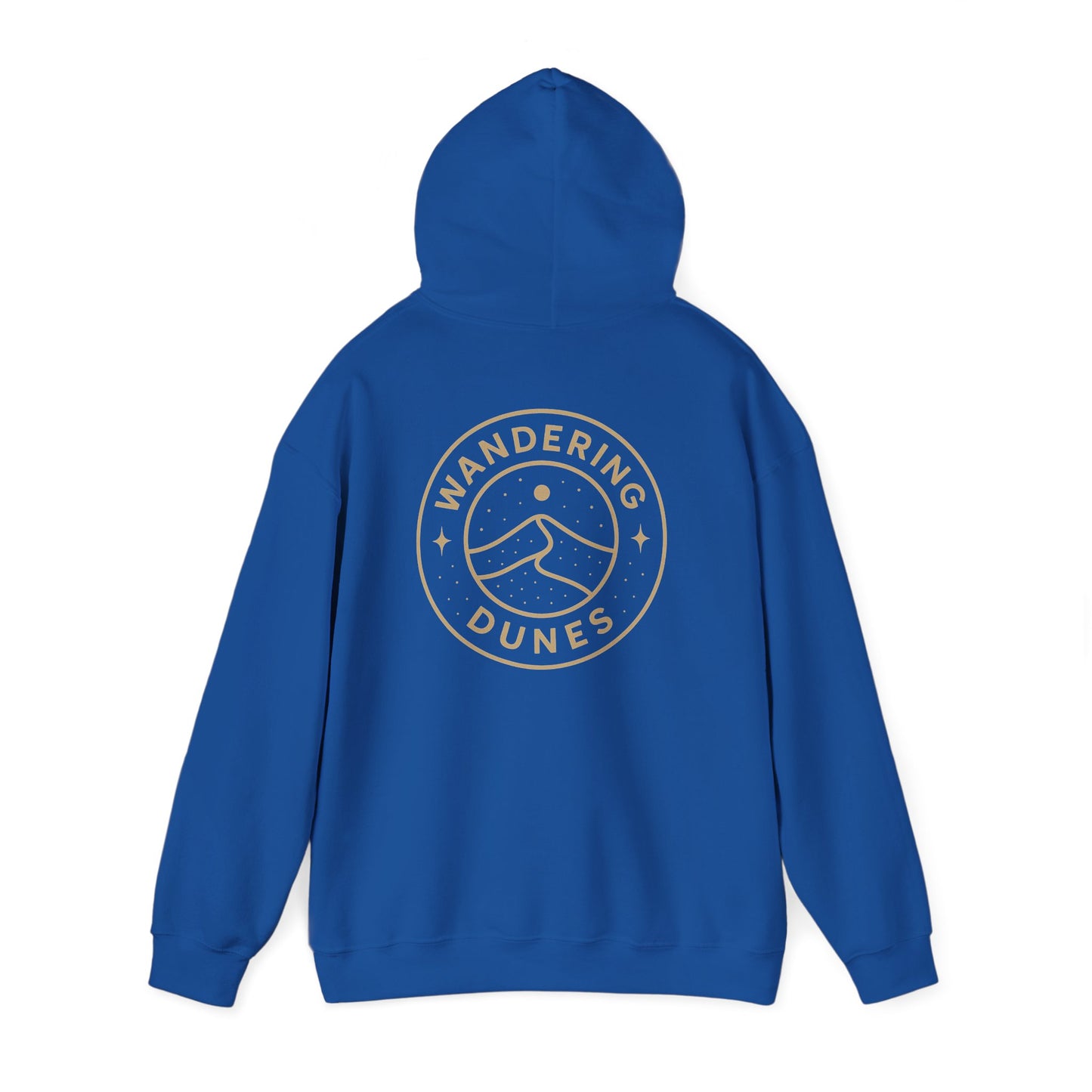 Wandering Dunes Hoodie - Cozy Unisex Sweatshirt for Adventurers, Perfect for Camping, Travel, Gifts, or Everyday Wear
