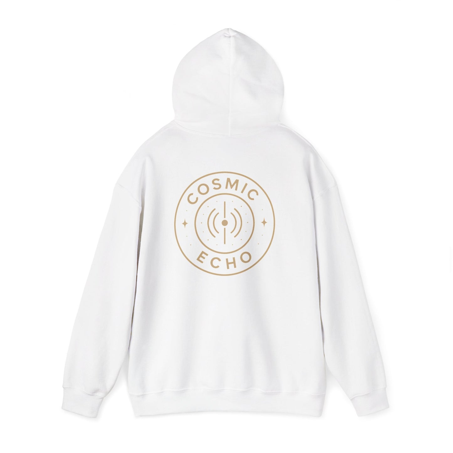 Cosmic Echo Hoodie - Cozy Unisex Sweatshirt for Music Lovers, Gift for Introverts, Casual Wear, Streetwear, Trendy Hoodie