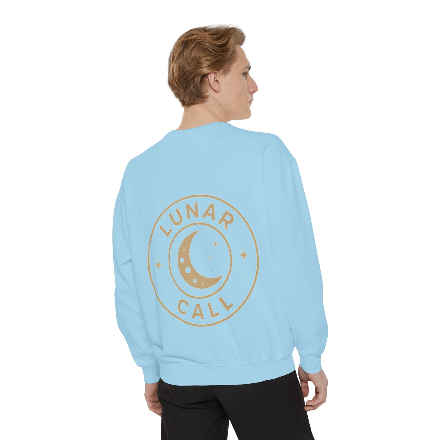 Lunar Call Sweatshirt - Cozy Unisex Design for Dreamers - Astrology Apparel, Gifts for Lunar Lovers, Casual Wear, Celestial Style