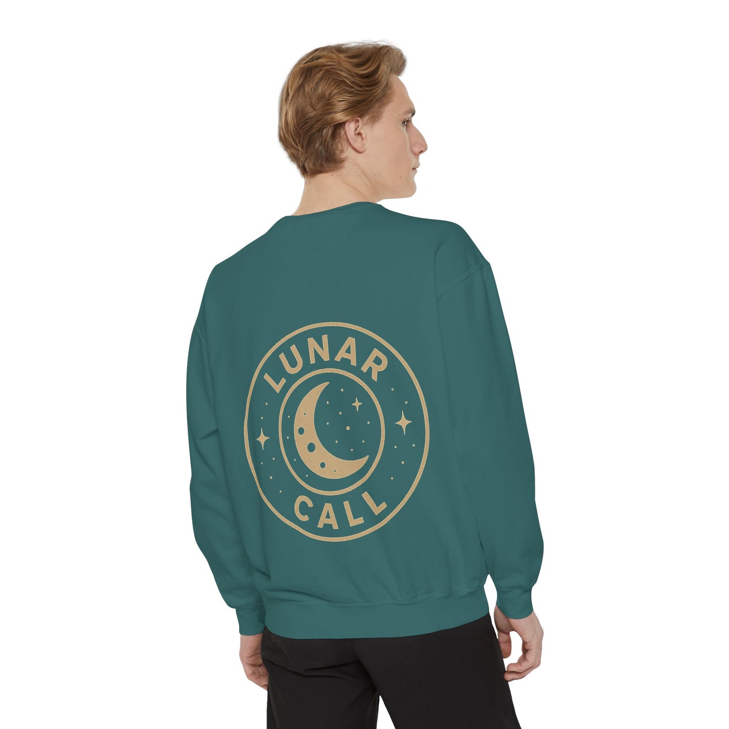 Lunar Call Sweatshirt - Cozy Unisex Design for Dreamers - Astrology Apparel, Gifts for Lunar Lovers, Casual Wear, Celestial Style