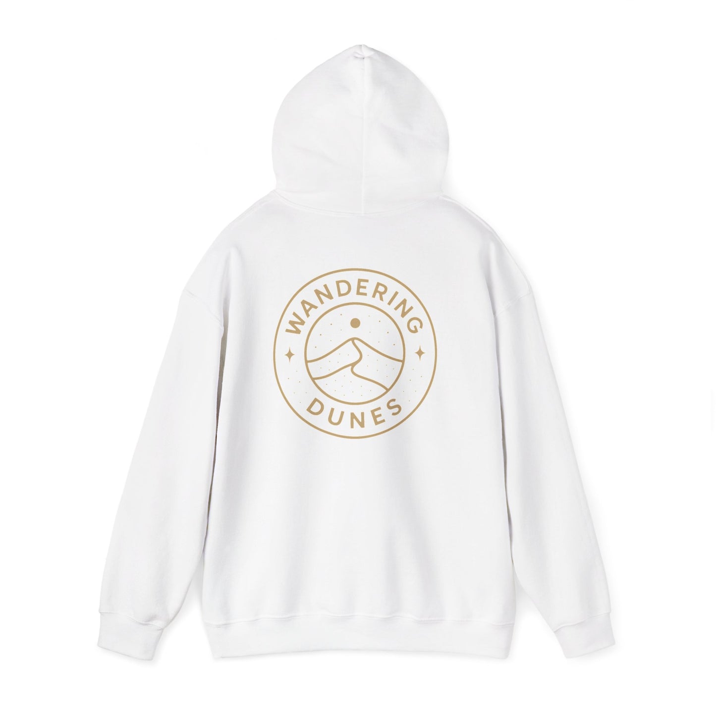 Wandering Dunes Hoodie - Cozy Unisex Sweatshirt for Adventurers, Perfect for Camping, Travel, Gifts, or Everyday Wear