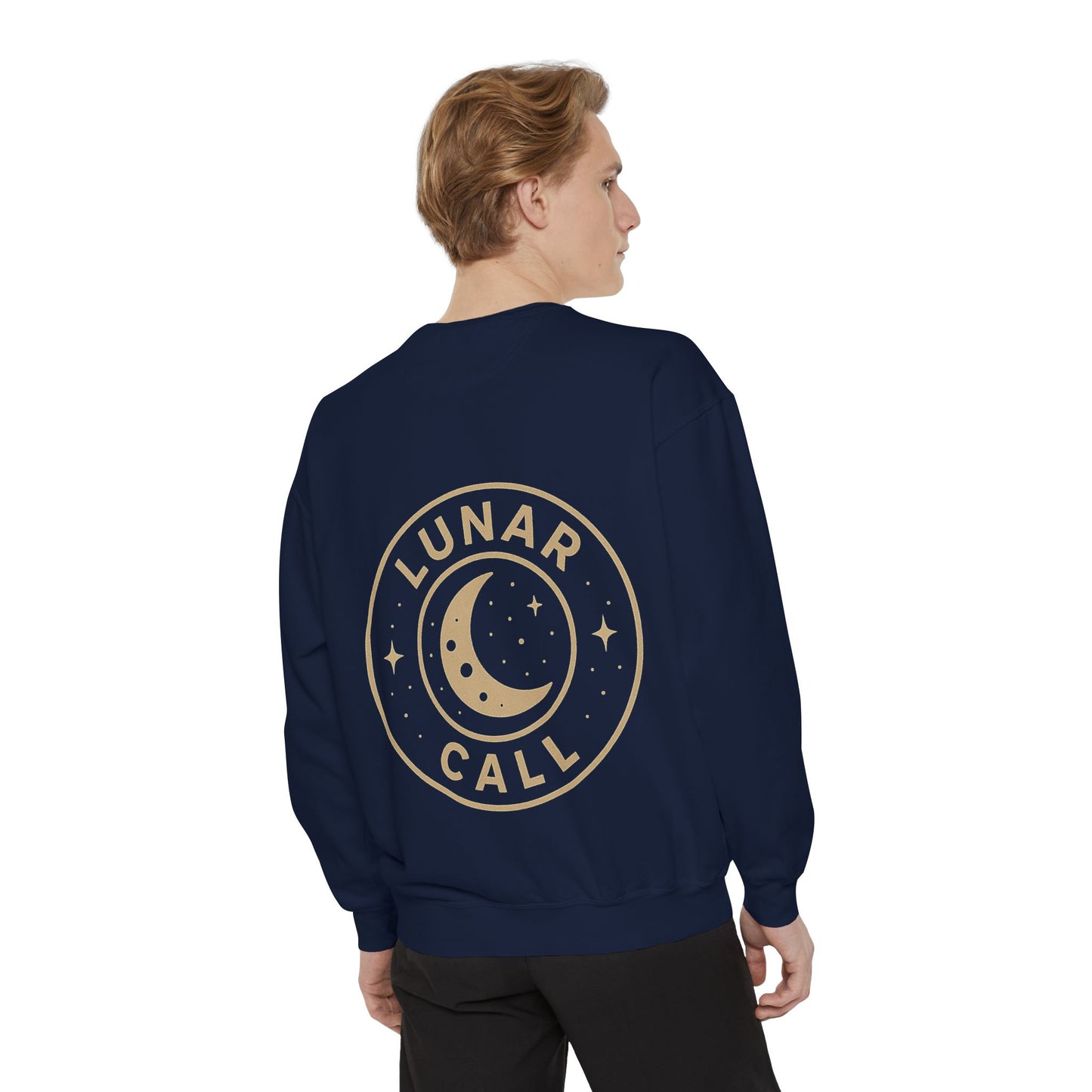Lunar Call Sweatshirt - Cozy Unisex Design for Dreamers - Astrology Apparel, Gifts for Lunar Lovers, Casual Wear, Celestial Style
