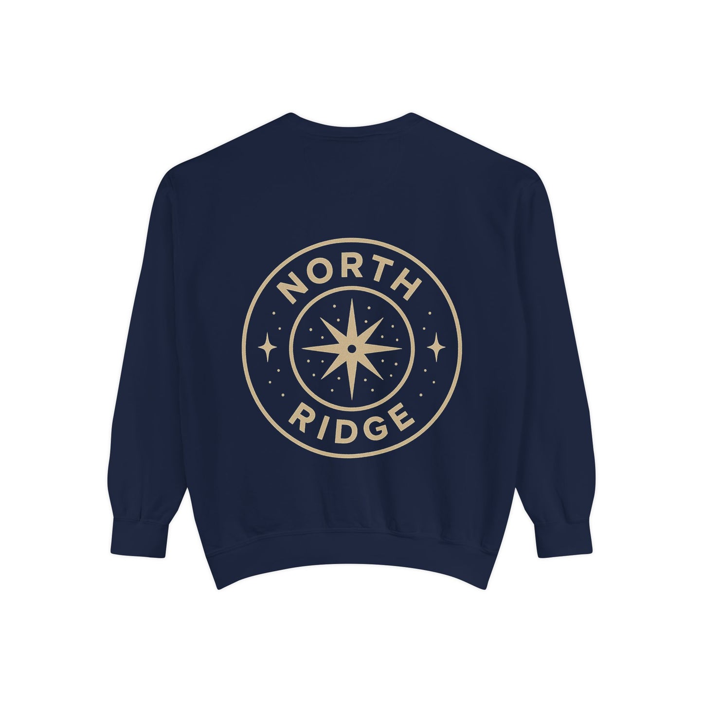 Cozy Unisex Garment-Dyed Sweatshirt with North Ridge Compass Design, Perfect for Outdoor Lovers, Travel Gifts, Casual Wear, Fall [...]