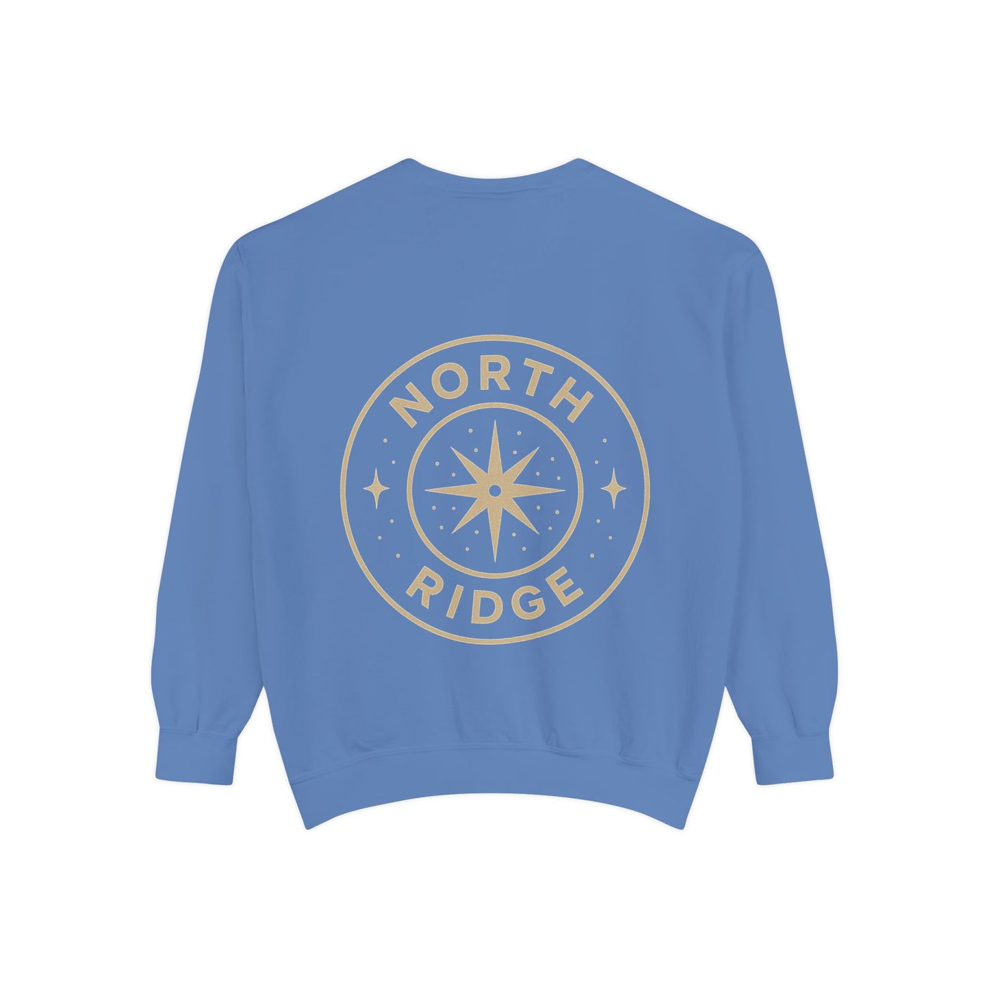 Cozy Unisex Garment-Dyed Sweatshirt with North Ridge Compass Design, Perfect for Outdoor Lovers, Travel Gifts, Casual Wear, Fall [...]