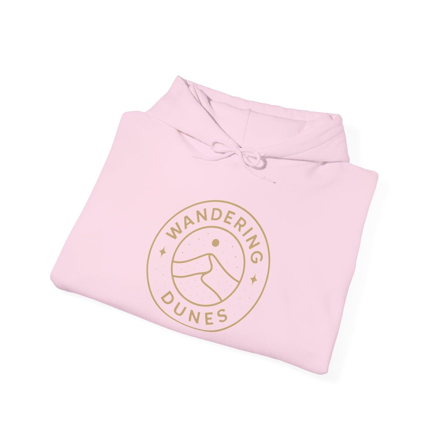 Wandering Dunes Hoodie - Cozy Unisex Sweatshirt for Adventurers, Perfect for Camping, Travel, Gifts, or Everyday Wear