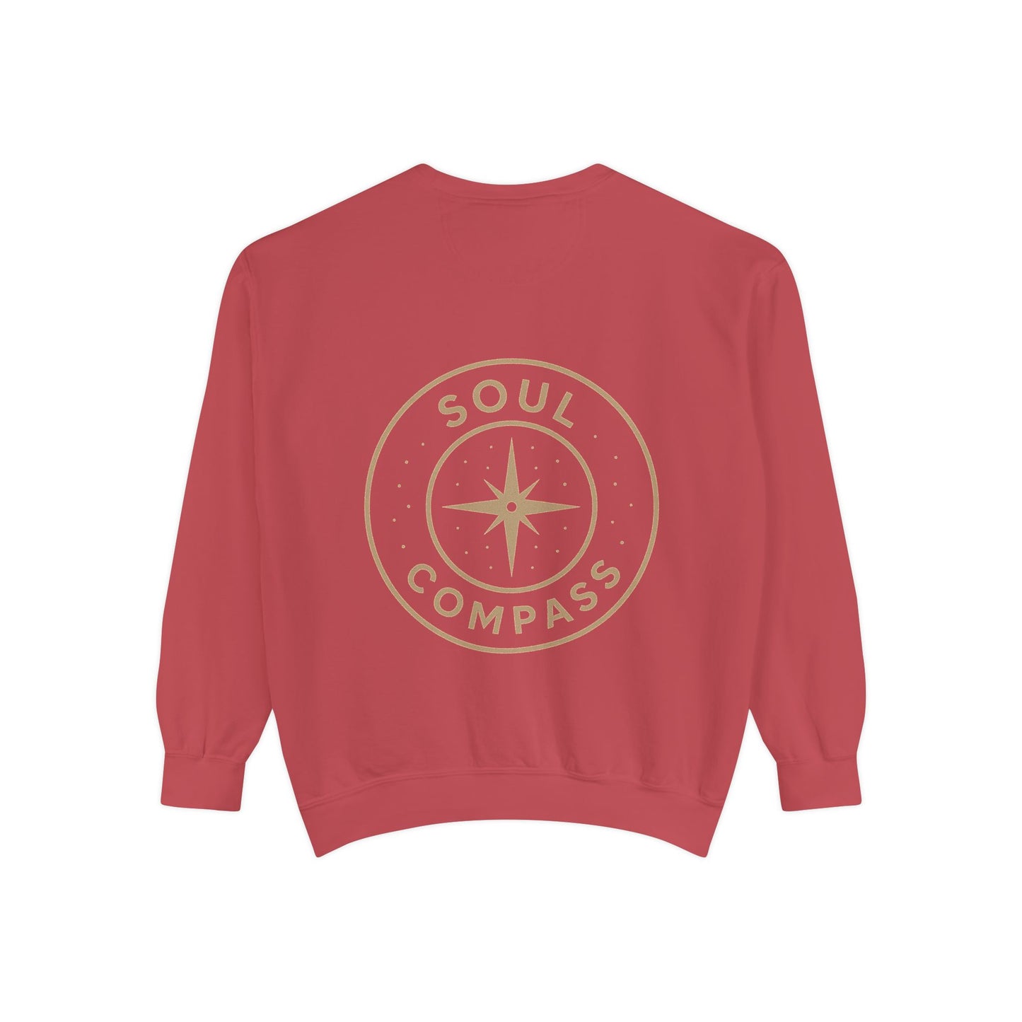 Soul Compass Sweatshirt, Unisex Cozy Gift, Mindfulness Apparel, Adventure Top, Inspirational Clothing