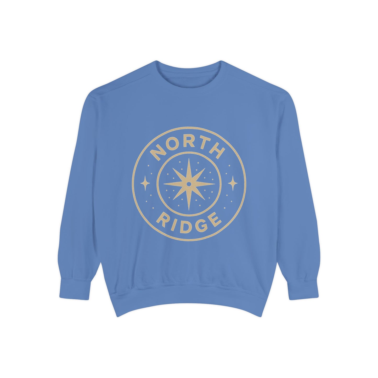 Cozy Unisex Garment-Dyed Sweatshirt with North Ridge Compass Design, Perfect for Outdoor Lovers, Travel Gifts, Casual Wear, Fall [...]