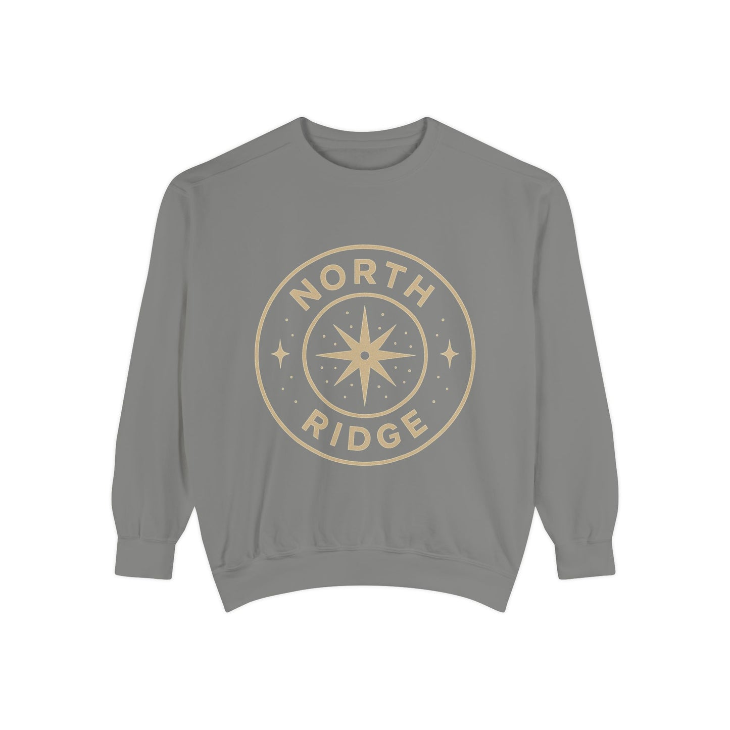 Cozy Unisex Garment-Dyed Sweatshirt with North Ridge Compass Design, Perfect for Outdoor Lovers, Travel Gifts, Casual Wear, Fall [...]
